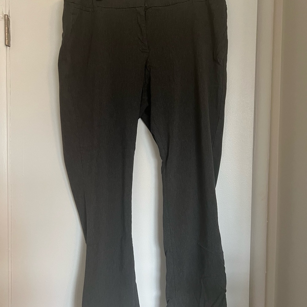 Lane Bryant Allie Classic Grey Dress Pants
